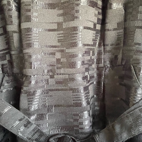 Apostrophe Black cap sleeve belted dress women’s size 6. - Picture 8 of 13